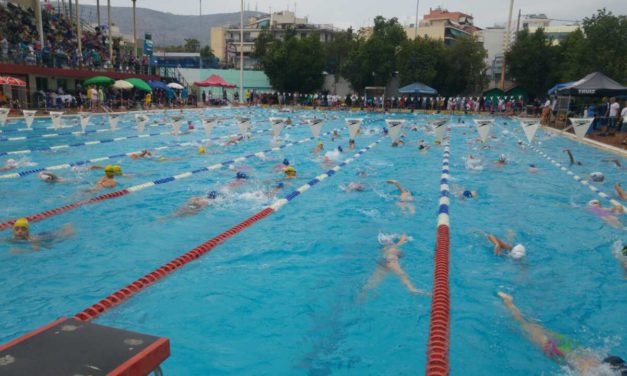 Συμμετοχή του ΡΟΔΙΩΝ άθλησις σε Πανελλήνιους αγώνες κολύμβησης