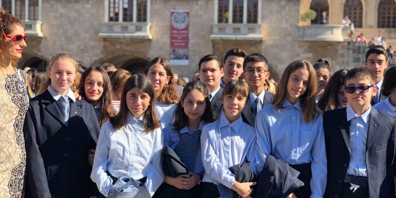 Μαθητές των Εκπαιδευτηρίων μας στη Λιτανεία του Κωνσταντίνου Υδραίου