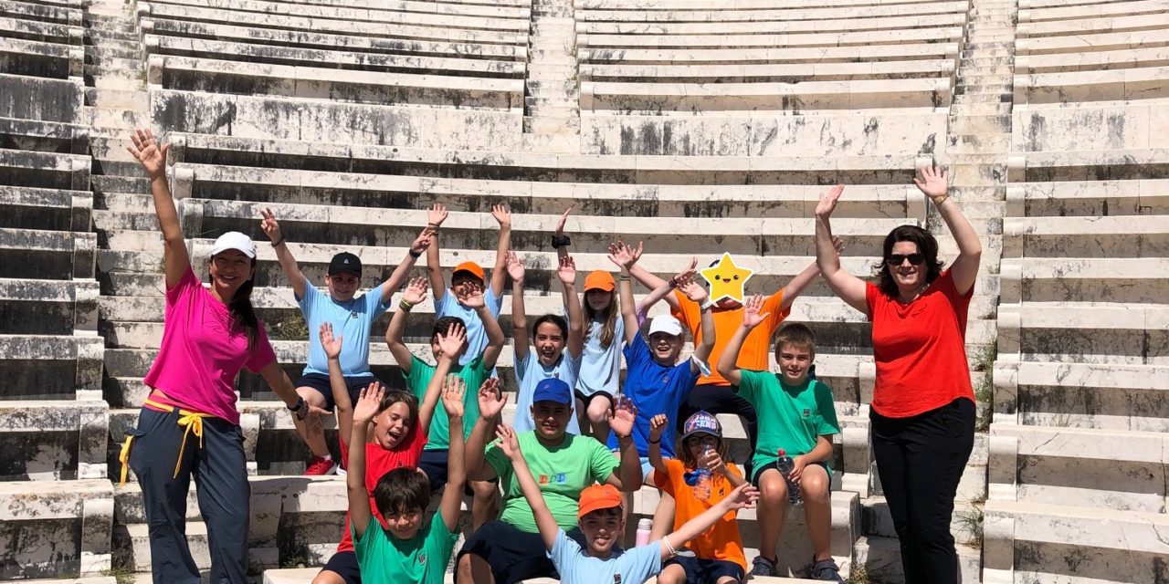 Primary 5 trip to the Ancient Stadium