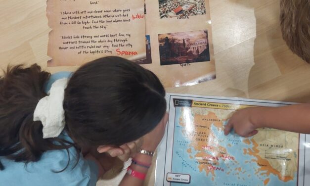 The Olympic Spirit Comes to Life in English Class!