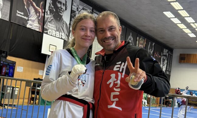 Ασημένια διάκριση για τη Νικόλ Σεΐτη στο διεθνές πρωτάθλημα Taekwondo «Christmas Cup»